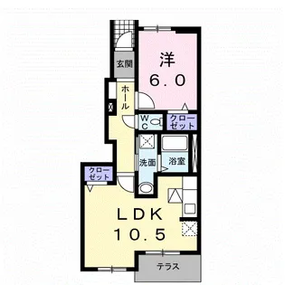 アトラクティブハウス【1階】の間取り