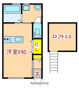 Graduate【2階】の間取り