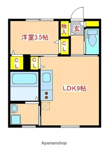 CLEAR−UP【2階】の間取り
