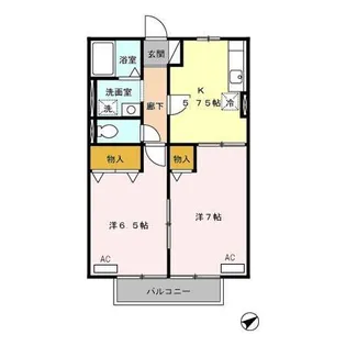 グリーンヴィラ【2階】の間取り