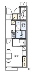 ルーナシティ山寺(2階)【2階】の間取り