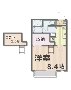 イーストコート【1階】の間取り