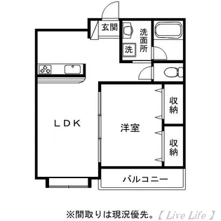 FIIIヴィラ【3階】の間取り