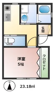 ロッソ阿佐ヶ谷【2階】の間取り