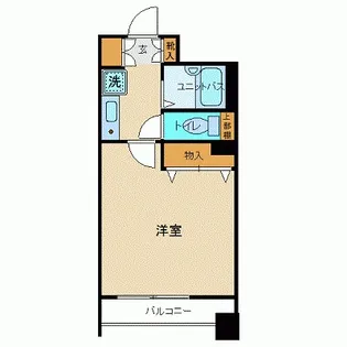 プレール月島RIVAGE【7階】の間取り