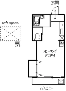 ルミナス日之出【1階】の間取り