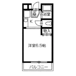 パークサイド今里【4階】の間取り