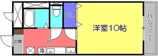 十一屋ブラウンシュガービル【2階】の間取り