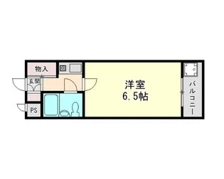 奈良県五條市住川町【マンション】の間取り