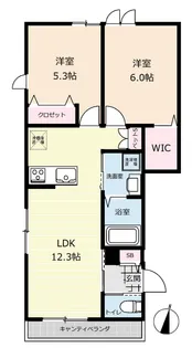 カーサグランドール【2階】の間取り
