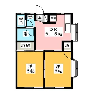 アネックスI【1階】の間取り