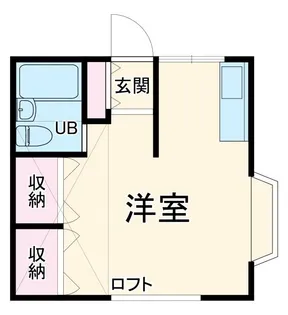 あんずハウス【1階】の間取り