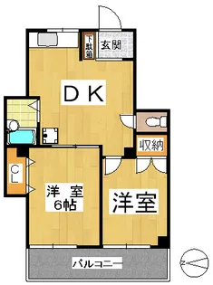 第三春木マンション【5階】の間取り