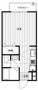 ソナチネの森【2階】の間取り