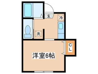 リリーハイツ【2階】の間取り