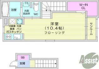 グラース・K【2階】の間取り