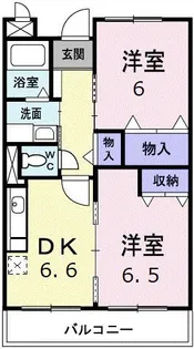 広島県広島市安佐北区深川6【マンション】の間取り