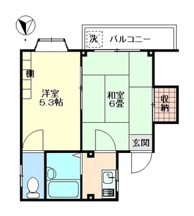 メゾンヒカリ【3階】の間取り