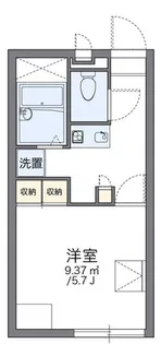 レオパレスMK【2階】の間取り