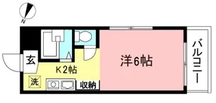 相模大野コーポフロンティアII【4階】の間取り