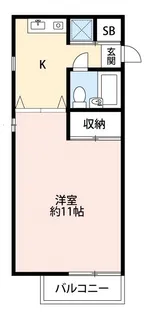 TWINS【2階】の間取り