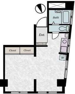 井の頭パークビューマンション【7階】の間取り
