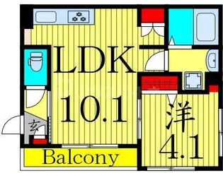ベル リヴィエール【1階】の間取り