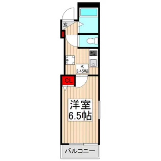 ステラ成増【1階】の間取り