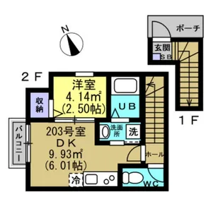 ノンノ【2階】の間取り