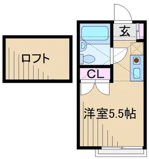 パレス菊名V【2階】の間取り