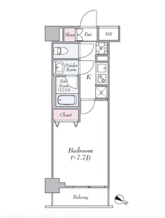 東京都板橋区坂下1【マンション】の間取り