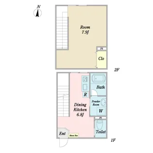 PARK SIDE 青葉台【1階】の間取り