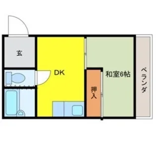 コーポアサノ【3階】の間取り