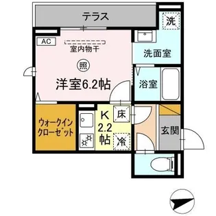 (仮称)D-ROOM文京2丁目【1階】の間取り