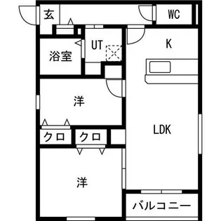 愛知県名古屋市守山区守山2【アパート】の間取り