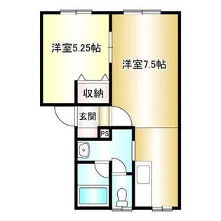 グランチェ【2階】の間取り
