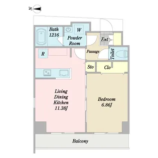 Tobit【2階】の間取り