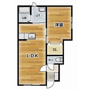 Brun court~ブランコート~【1階】の間取り