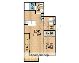 D-Hills栄町【3階】の間取り