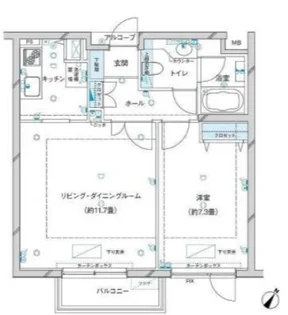 参宮橋マンション【2階】の間取り