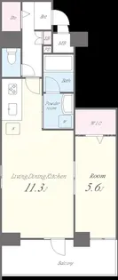 Avnir HONGO【8階】の間取り