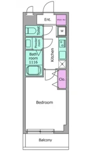 LOC´S YOKODAI【2階】の間取り