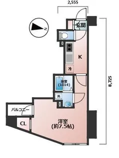 プレール・ドゥーク東京EAST【4階】の間取り