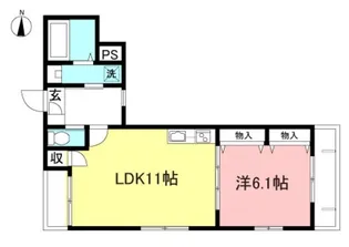 Maison NICHIMI【1階】の間取り