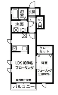 ソレーユ雑司が谷【2階】の間取り