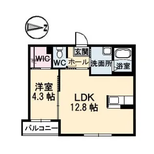 ハピー ハイツ【2階】の間取り