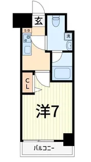 ラフィスタ金町【9階】の間取り