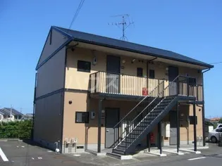 スリーゼハイツD【1階】の外観