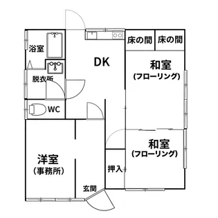 ForestFeelMobara【1階】の間取り