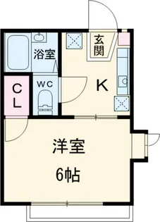 エトワールかすみ【1階】の間取り